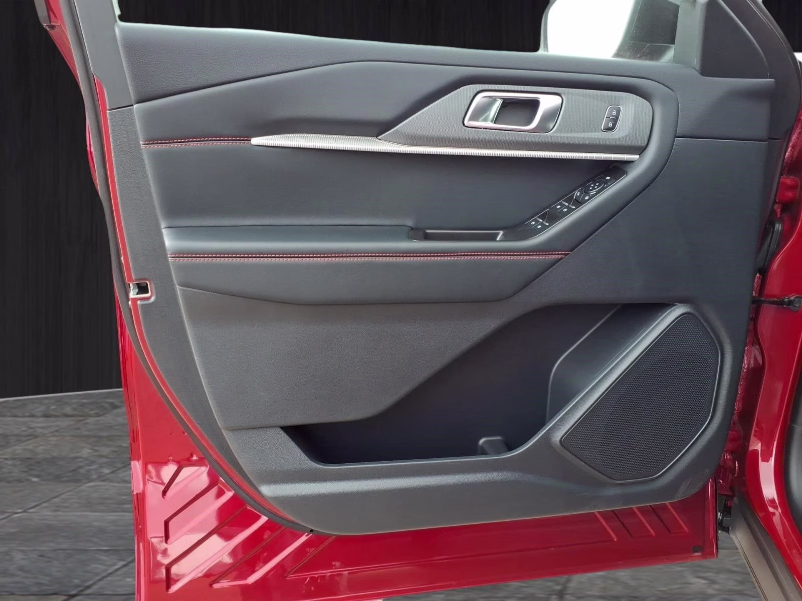 2026 Red Metallic Ford Explorer ST-Line RWD SUV