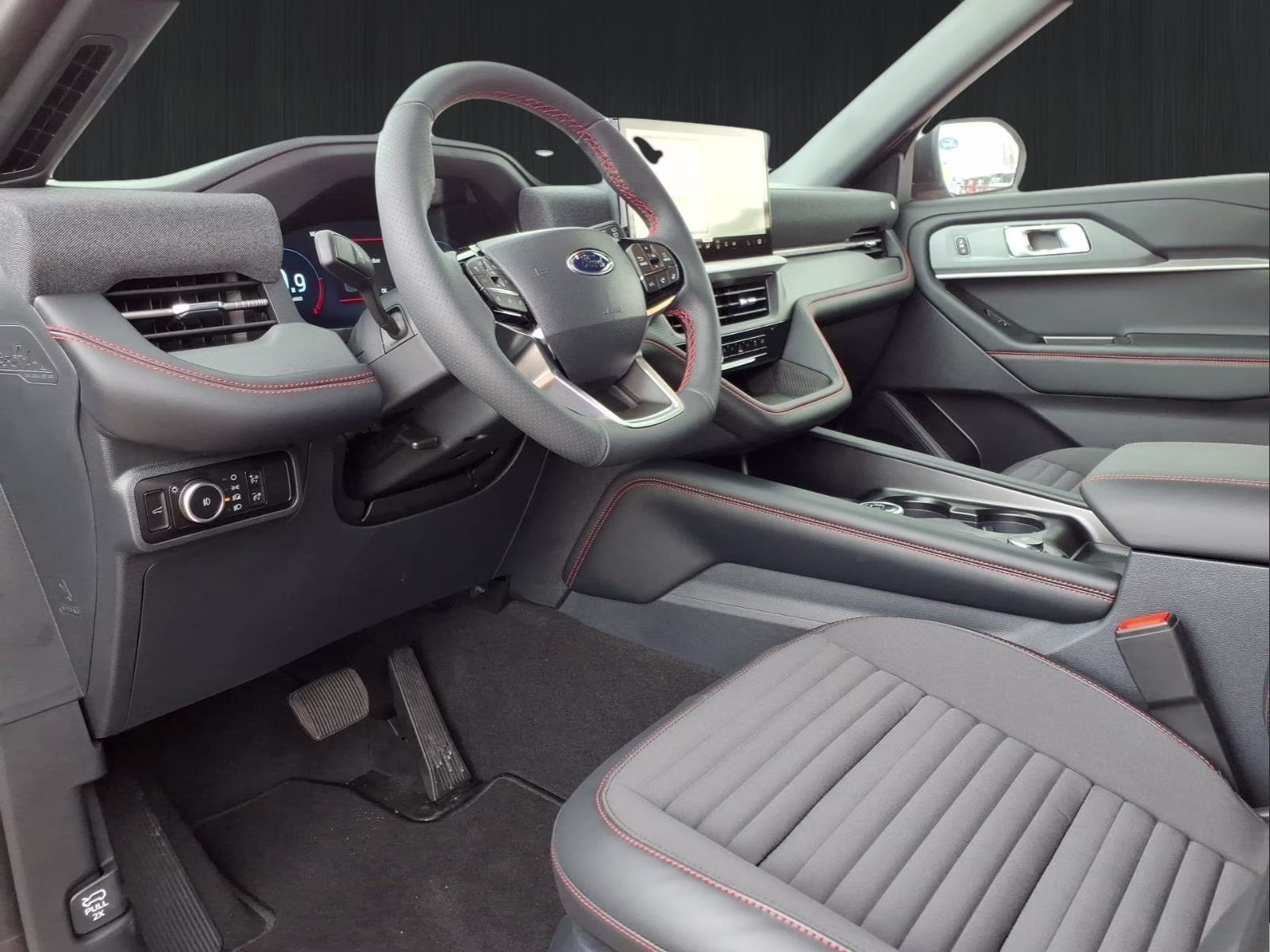 2026 Red Metallic Ford Explorer ST-Line RWD SUV