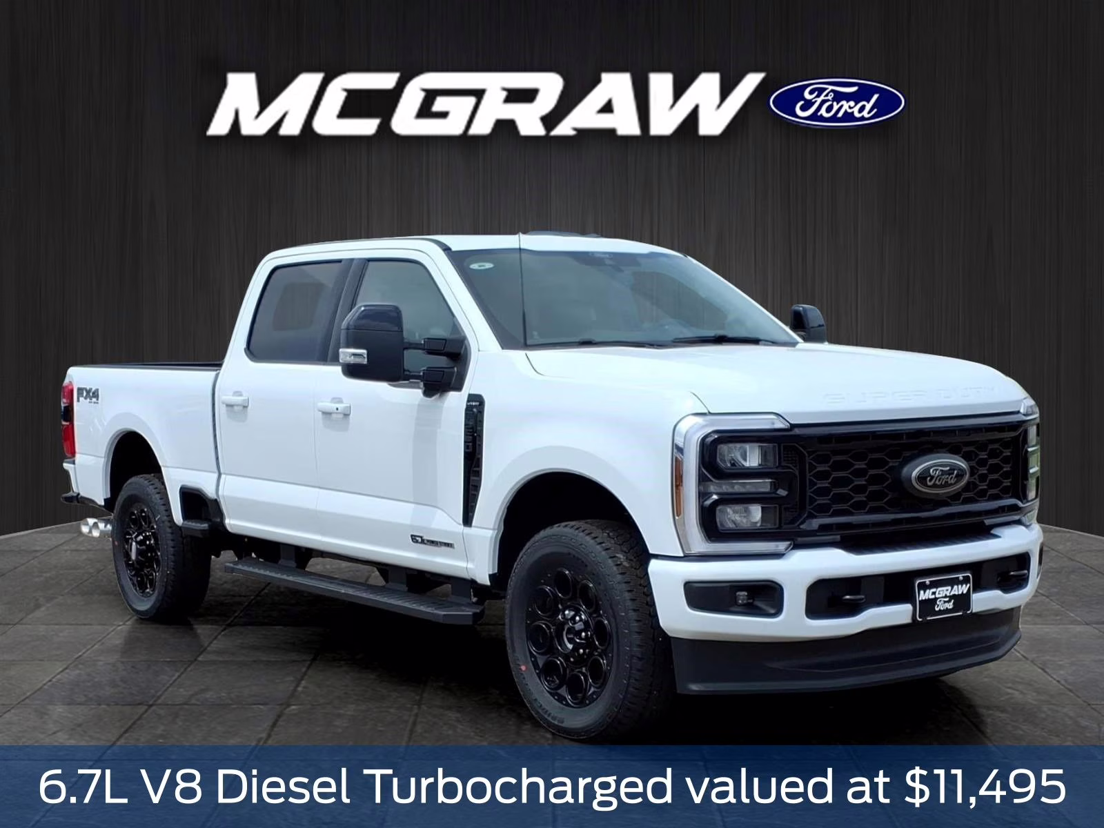 2026 Oxford White Ford Super Duty F-250 SRW Lariat 4X4 Truck