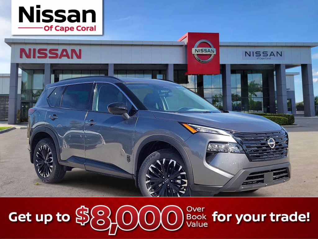 2026 Gun Metallic Nissan Rogue Dark Armor FWD SUV