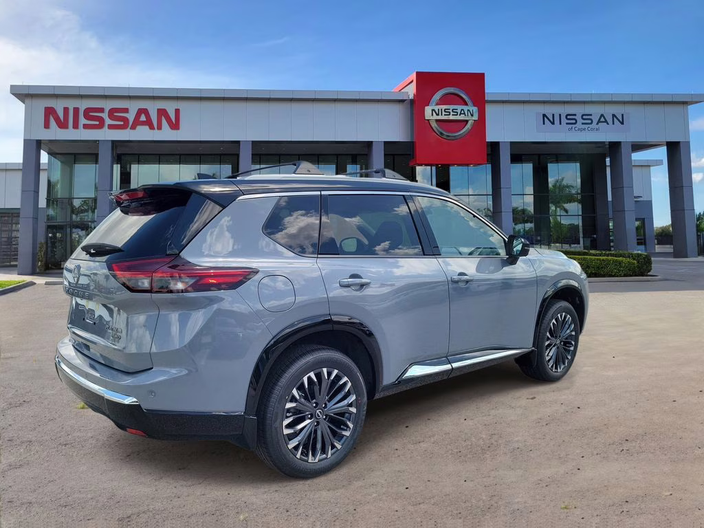 2026 Boulder Gray/Super Black Nissan Rogue Platinum AWD SUV