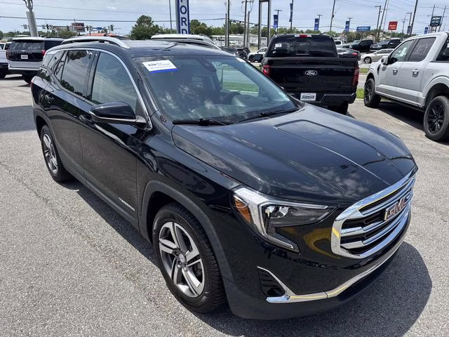 2021 Ebony Twilight Metallic GMC Terrain SLT FWD SUV
