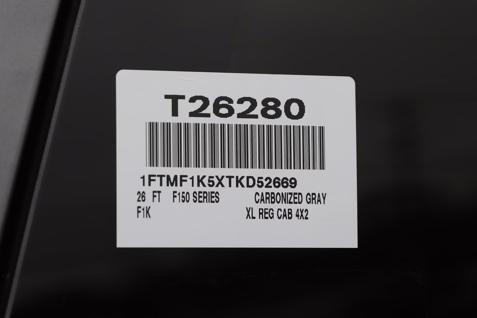 2026 Carbonized Gray Ford F-150 XL RWD Truck