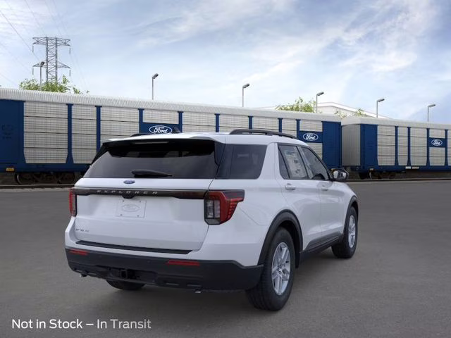 2026 Space White Metallic Ford Explorer Active RWD SUV