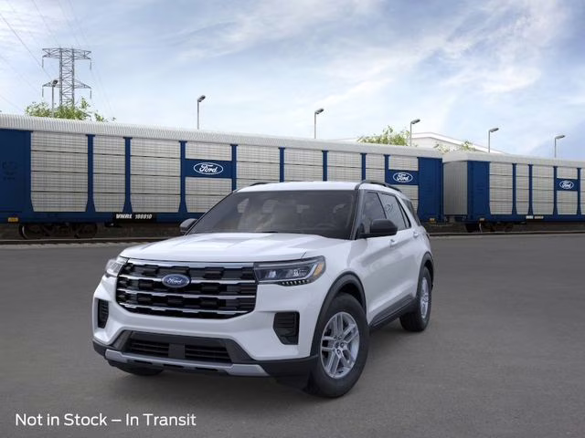 2026 Space White Metallic Ford Explorer Active RWD SUV