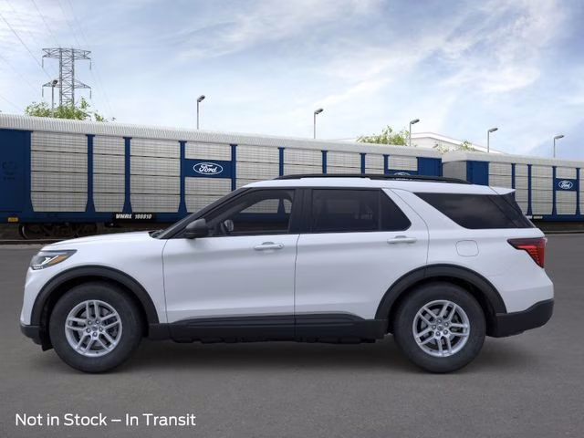 2026 Space White Metallic Ford Explorer Active RWD SUV