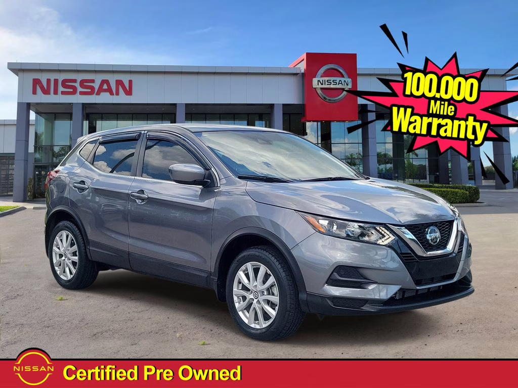 2022 Gun Metallic Nissan Rogue Sport S FWD SUV