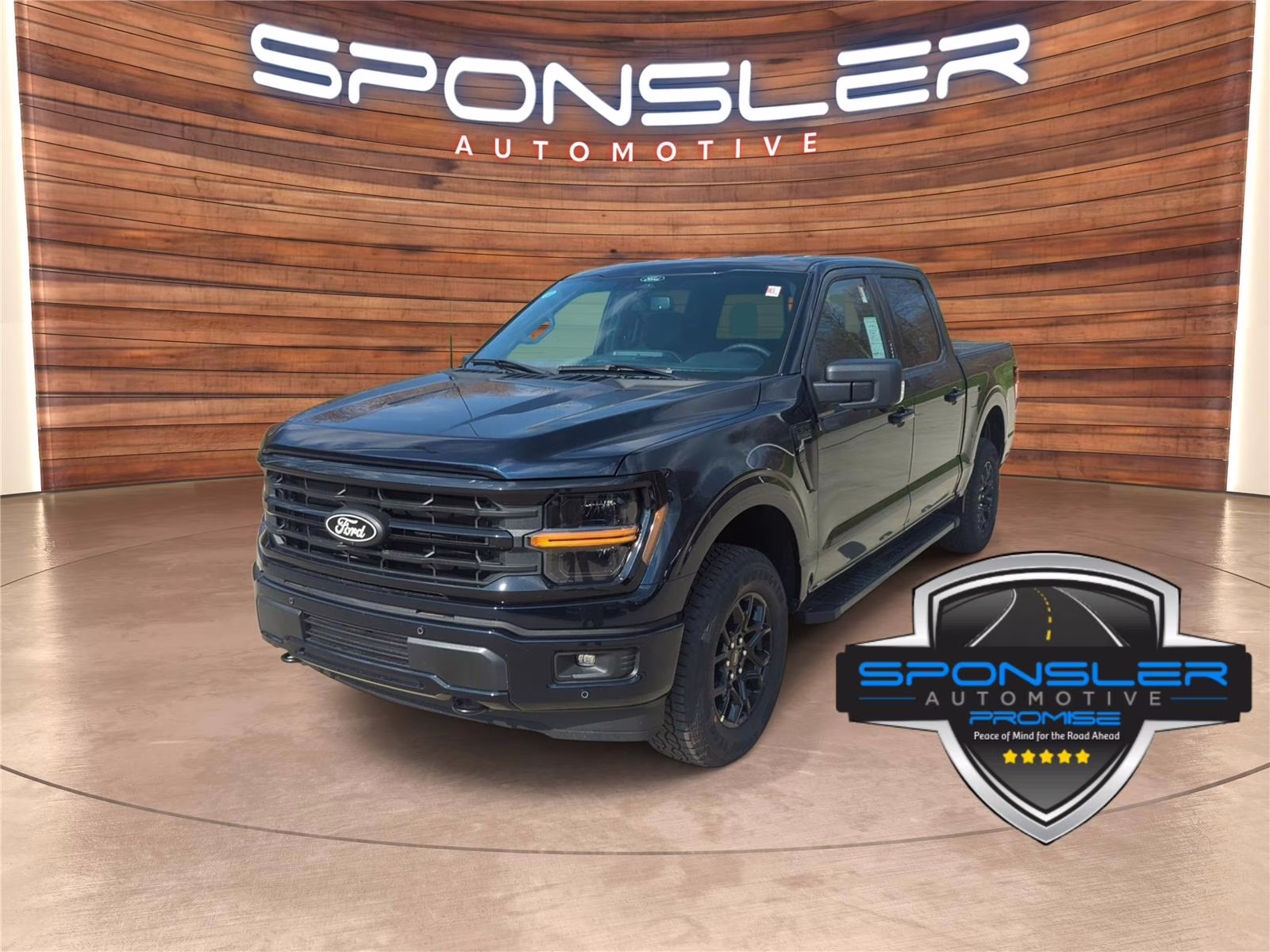 2026 Antimatter Blue Ford F-150 XLT 4X4 Truck