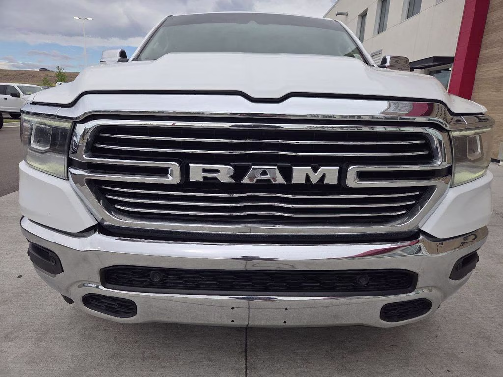 2022 Bright White Clearcoat Ram 1500 Laramie 4X4 Truck