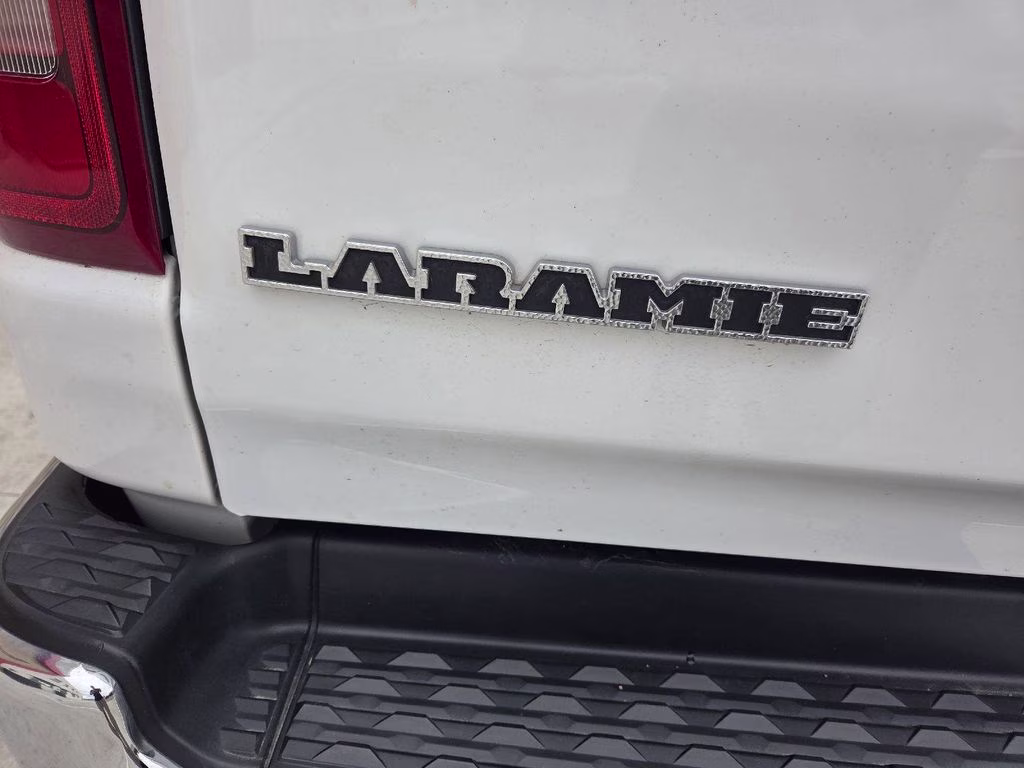 2022 Bright White Clearcoat Ram 1500 Laramie 4X4 Truck