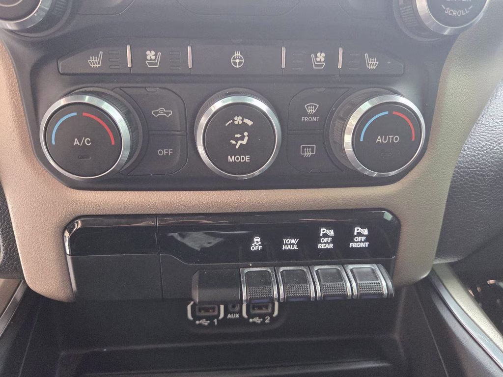 2022 Bright White Clearcoat Ram 1500 Laramie 4X4 Truck