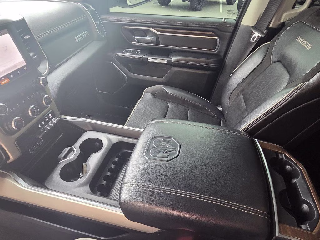 2022 Bright White Clearcoat Ram 1500 Laramie 4X4 Truck