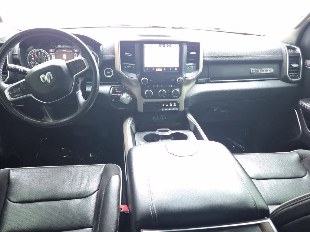 2022 Bright White Clearcoat Ram 1500 Laramie 4X4 Truck