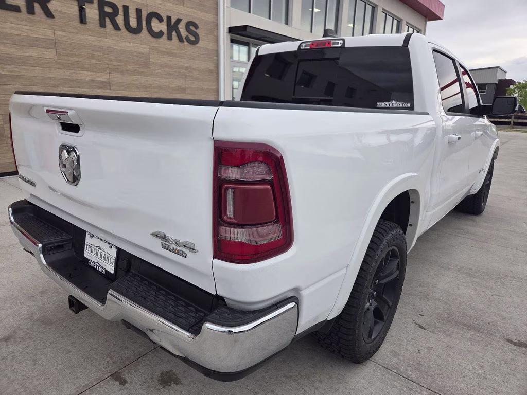 2022 Bright White Clearcoat Ram 1500 Laramie 4X4 Truck