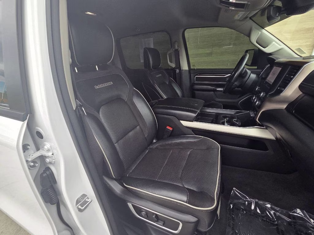 2022 Bright White Clearcoat Ram 1500 Laramie 4X4 Truck