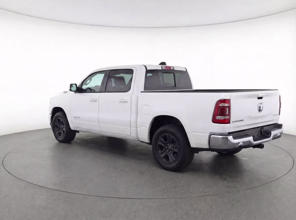 2022 Bright White Clearcoat Ram 1500 Laramie 4X4 Truck