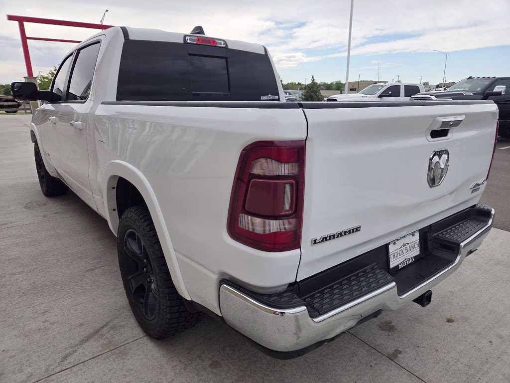 2022 Bright White Clearcoat Ram 1500 Laramie 4X4 Truck