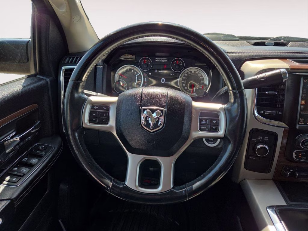 2015 Brilliant Black Crystal Pearlcoat Ram 3500 Laramie 4X4 Truck