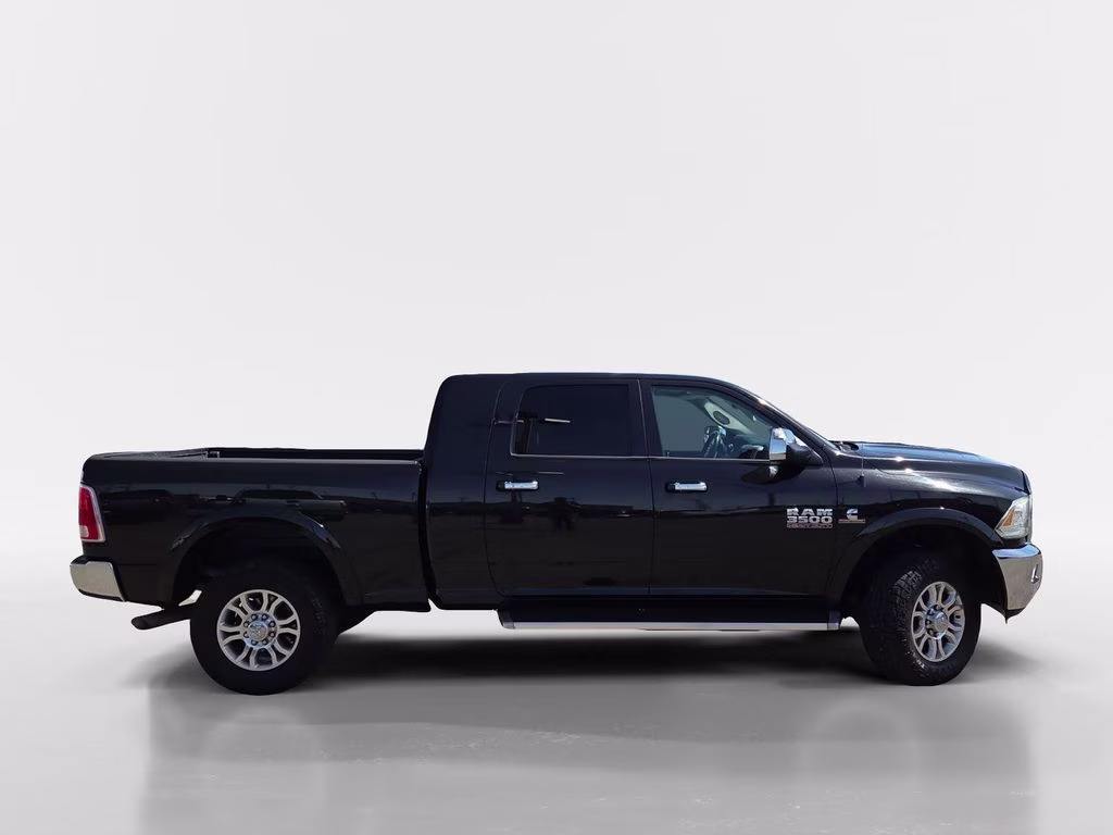 2015 Brilliant Black Crystal Pearlcoat Ram 3500 Laramie 4X4 Truck