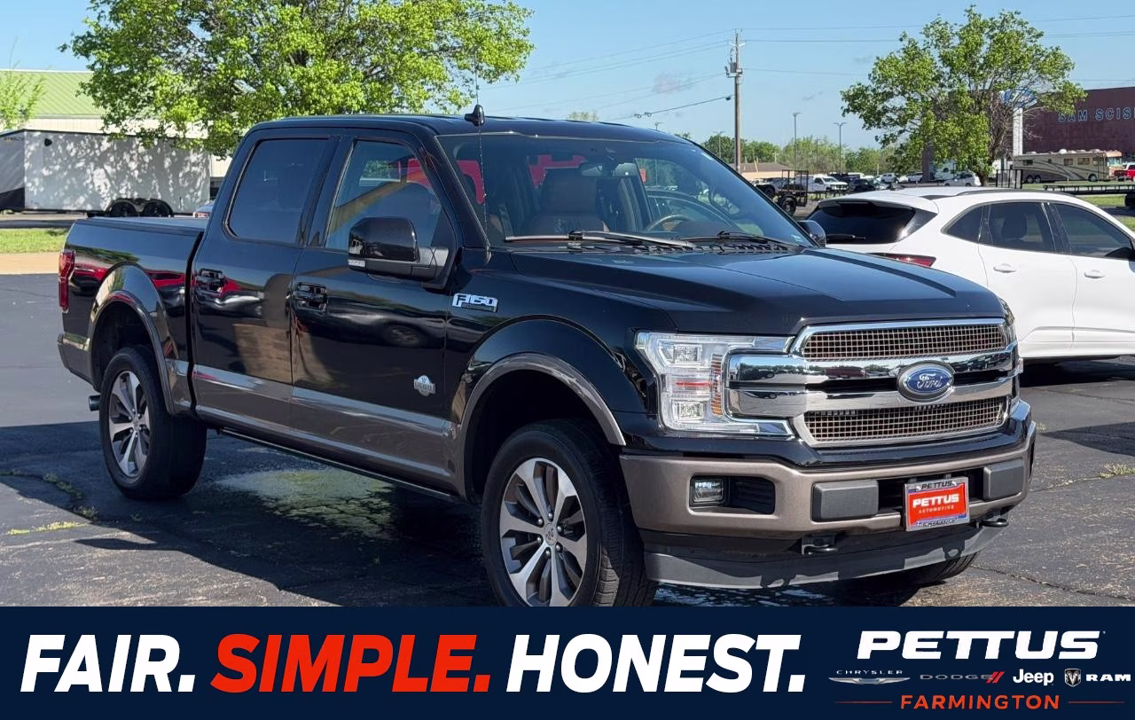 2020 Agate Black Metallic Ford F-150 King Ranch 4X4 Truck