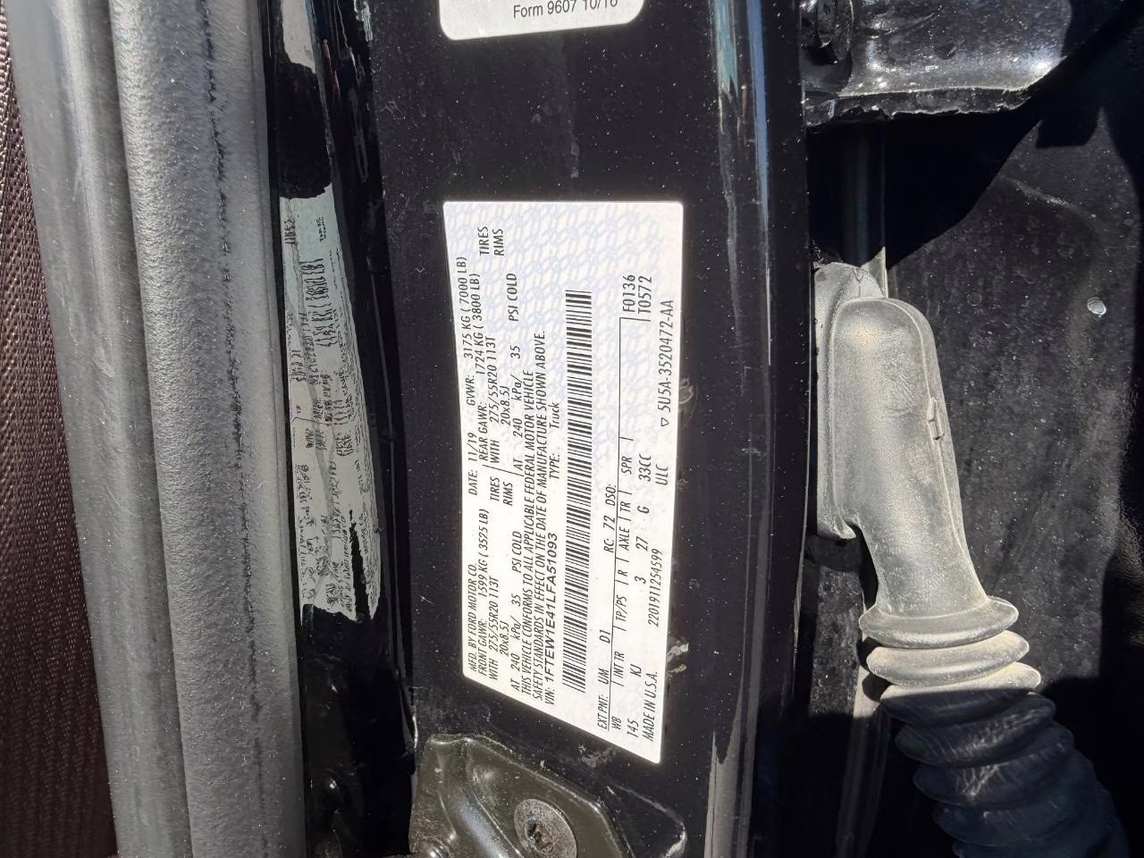 2020 Agate Black Metallic Ford F-150 King Ranch 4X4 Truck