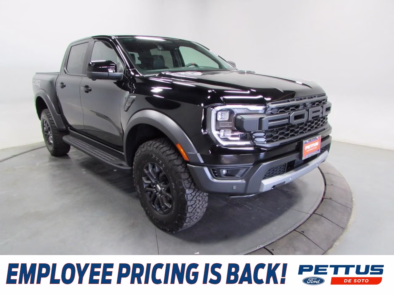 2026 Shadow Black Ford Ranger Raptor 4X4 Truck