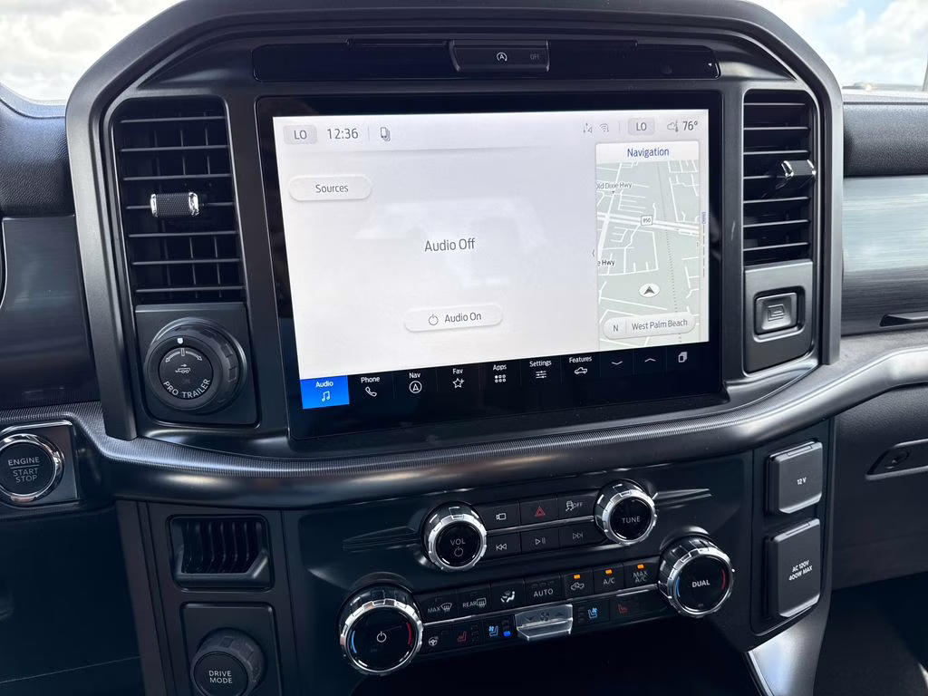 2026 Ruby Red Metallic Tinted Clearcoat Ford F-150 Lariat RWD Truck