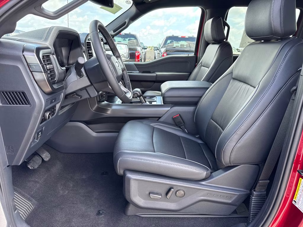 2026 Ruby Red Metallic Tinted Clearcoat Ford F-150 Lariat RWD Truck