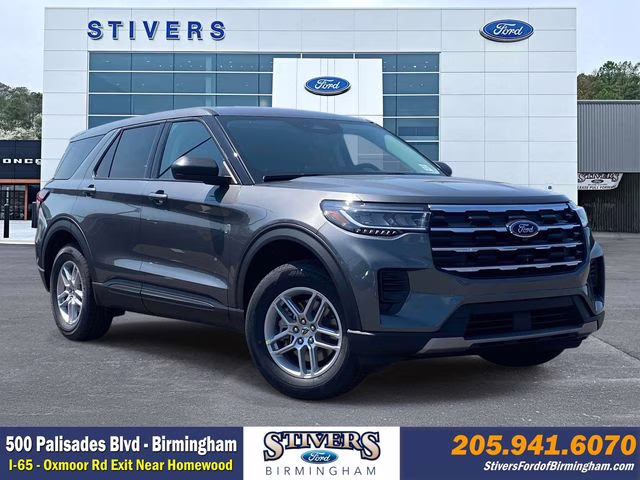 2026 Carbonized Gray Metallic Ford Explorer Active RWD SUV