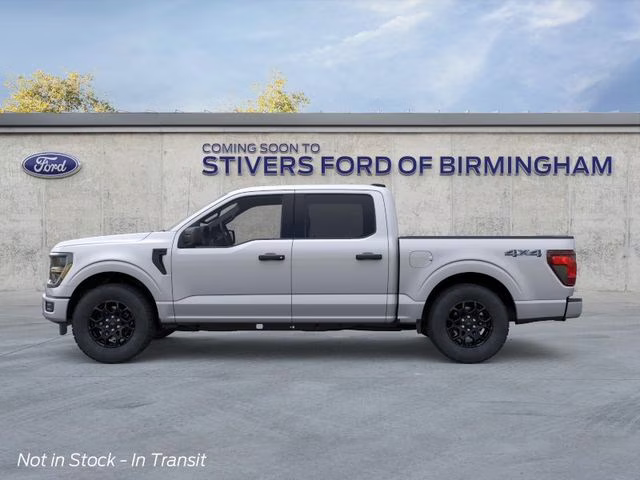 2026 Silver Metallic Ford F-150 STX 4X4 Truck