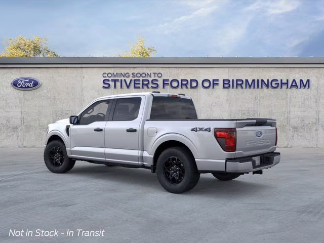 2026 Silver Metallic Ford F-150 STX 4X4 Truck
