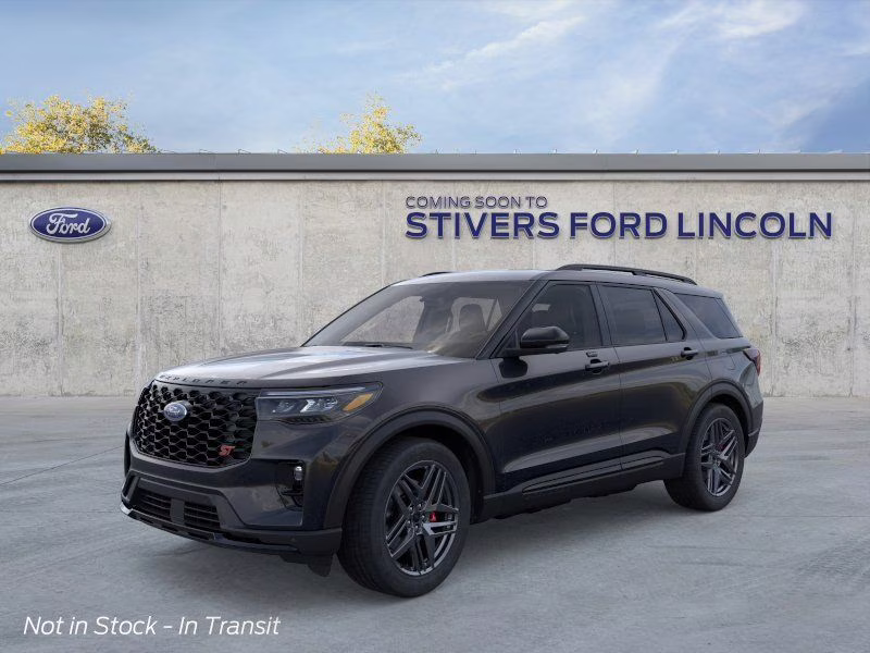 2026 Agate Black Metallic Ford Explorer ST 4X4 SUV