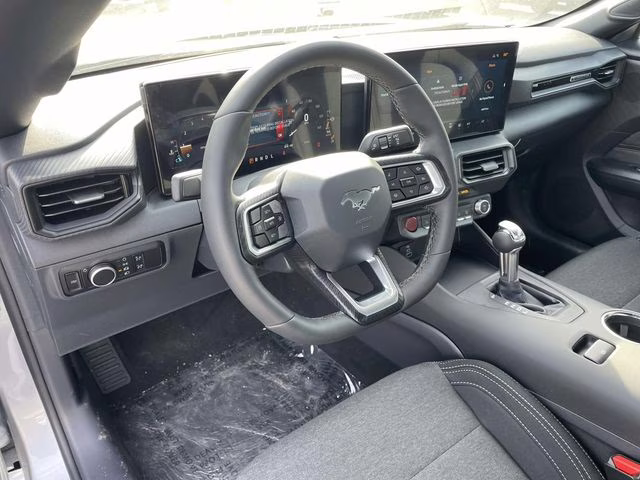 2026 Silver Metallic Ford Mustang EcoBoost RWD Coupe