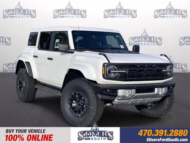 2026 Oxford White Ford Bronco Raptor 4X4 SUV