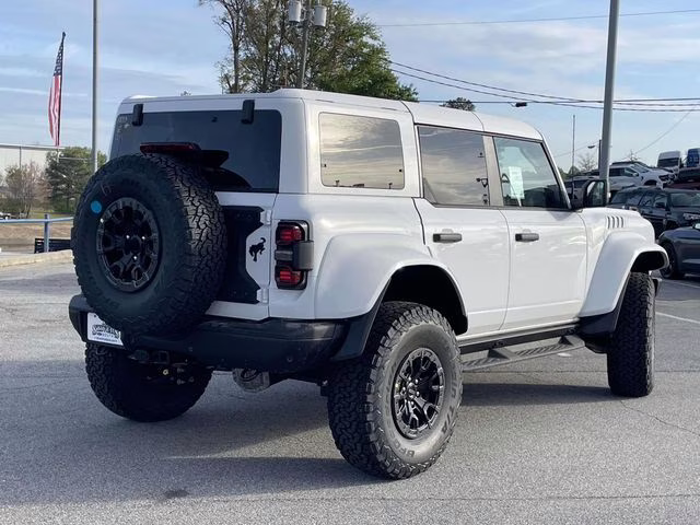 2026 Oxford White Ford Bronco Raptor 4X4 SUV