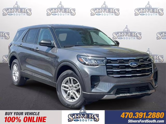 2026 Gray Metallic Ford Explorer Active RWD SUV