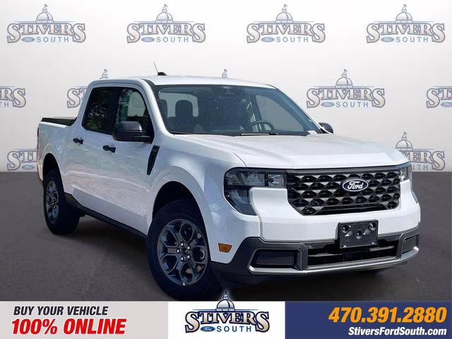 2025 Oxford White Ford Maverick XLT AWD Truck