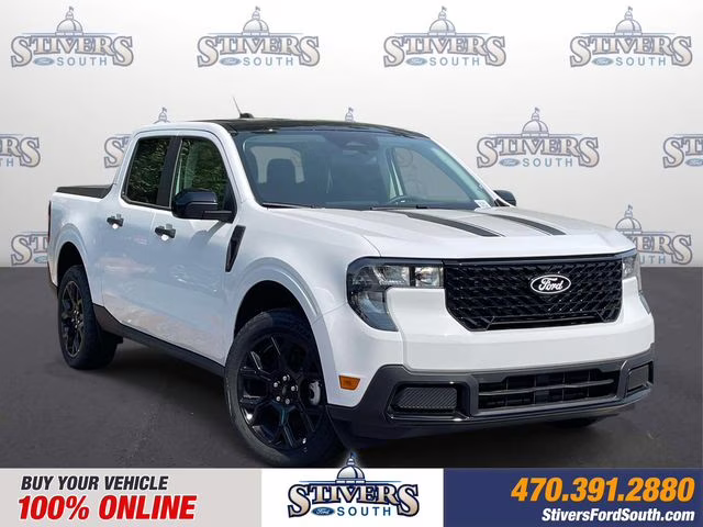 2025 Oxford White Ford Maverick XLT AWD Truck