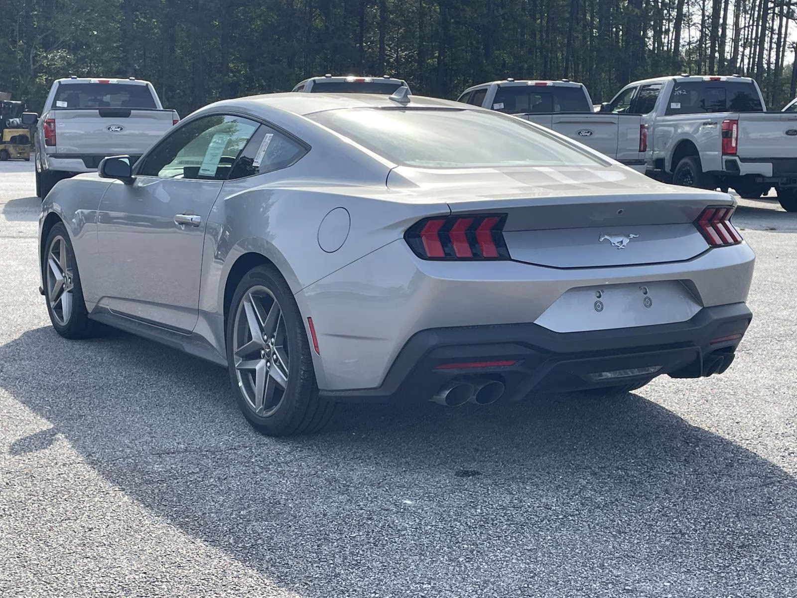 2026 Silver Metallic Ford Mustang EcoBoost RWD Coupe