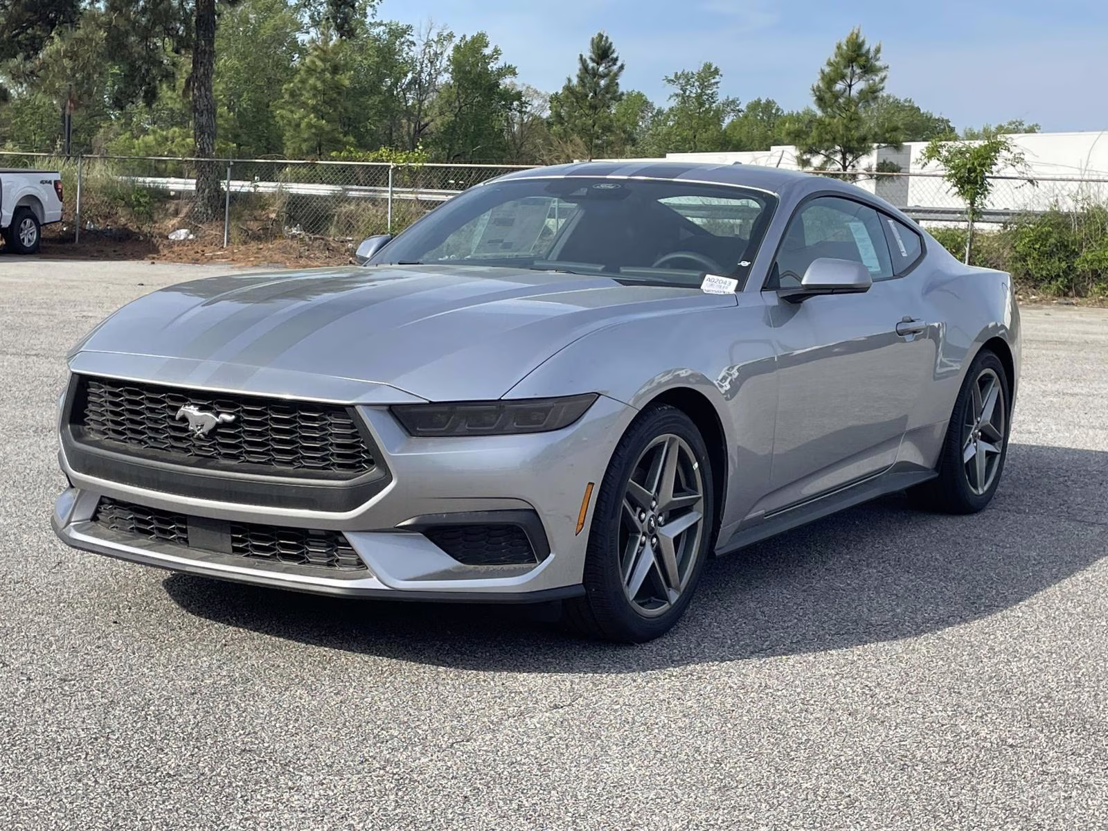 2026 Silver Metallic Ford Mustang EcoBoost RWD Coupe