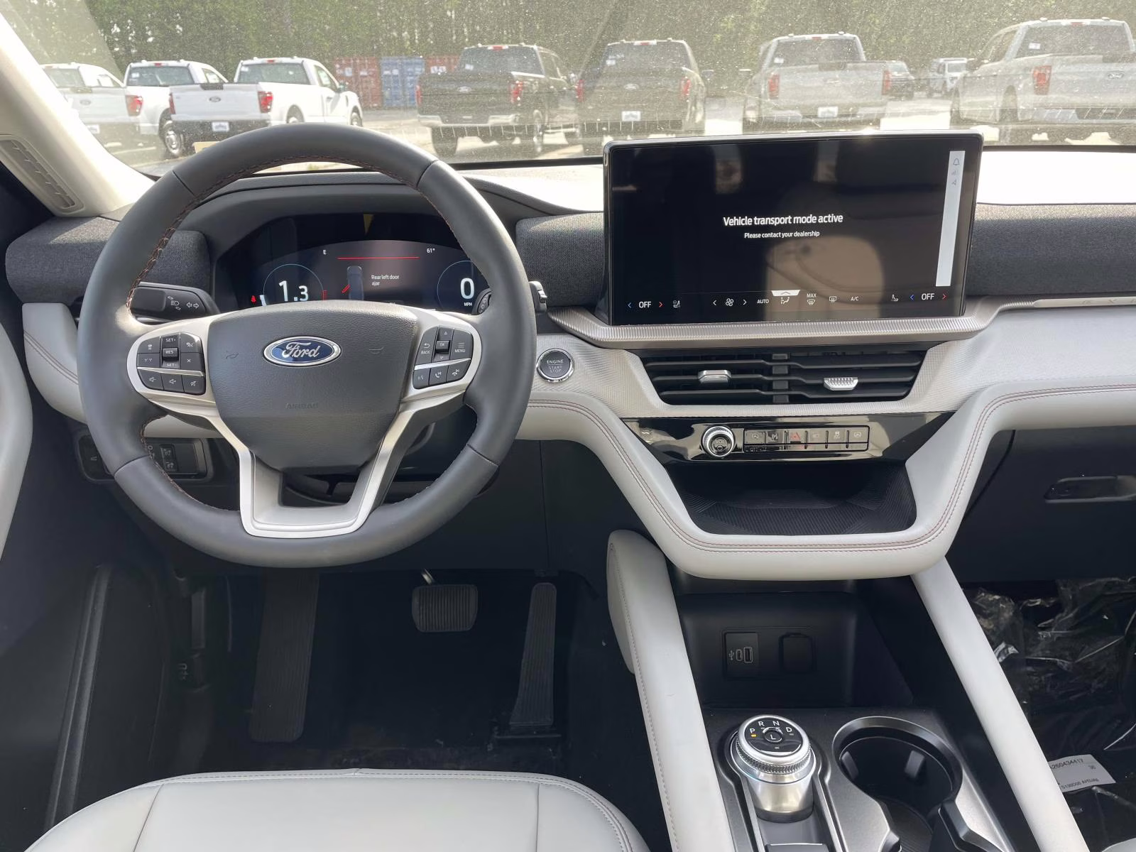 2026 White Metallic Ford Explorer Active RWD SUV