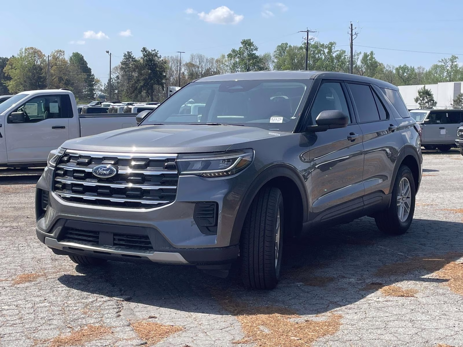 2026 Gray Metallic Ford Explorer Active RWD SUV