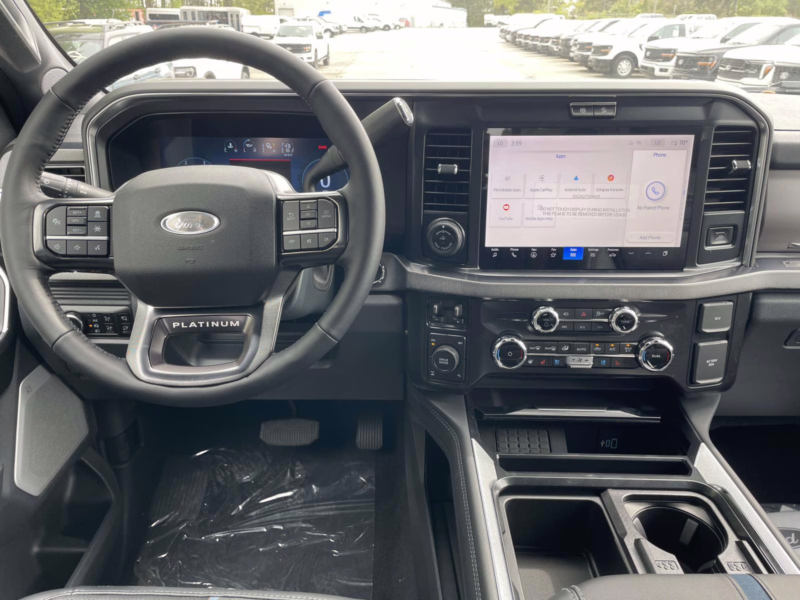 2026 White Ford Super Duty F-250 SRW Platinum 4X4 Truck