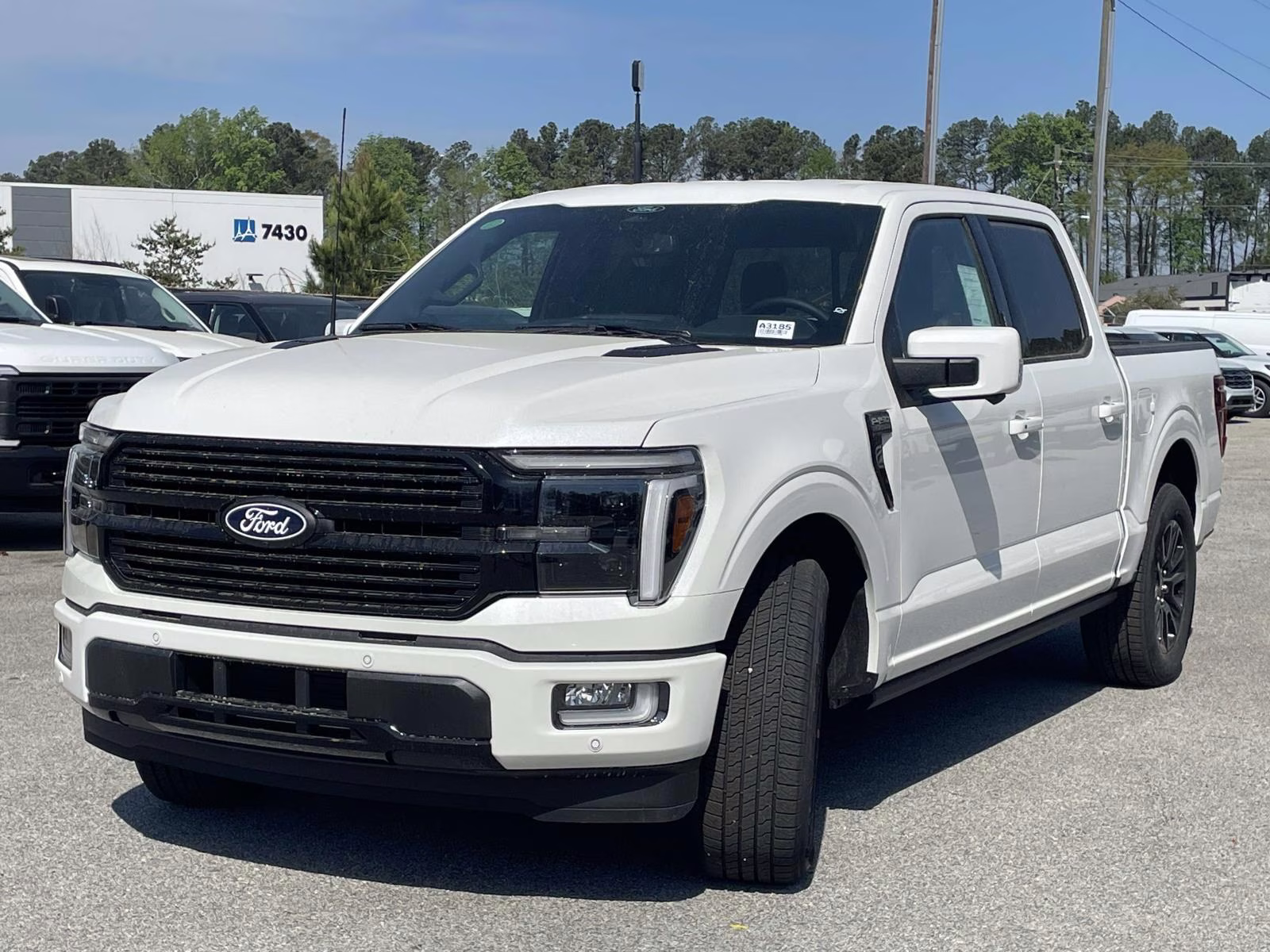 2026 White Metallic Ford F-150 Platinum RWD Truck