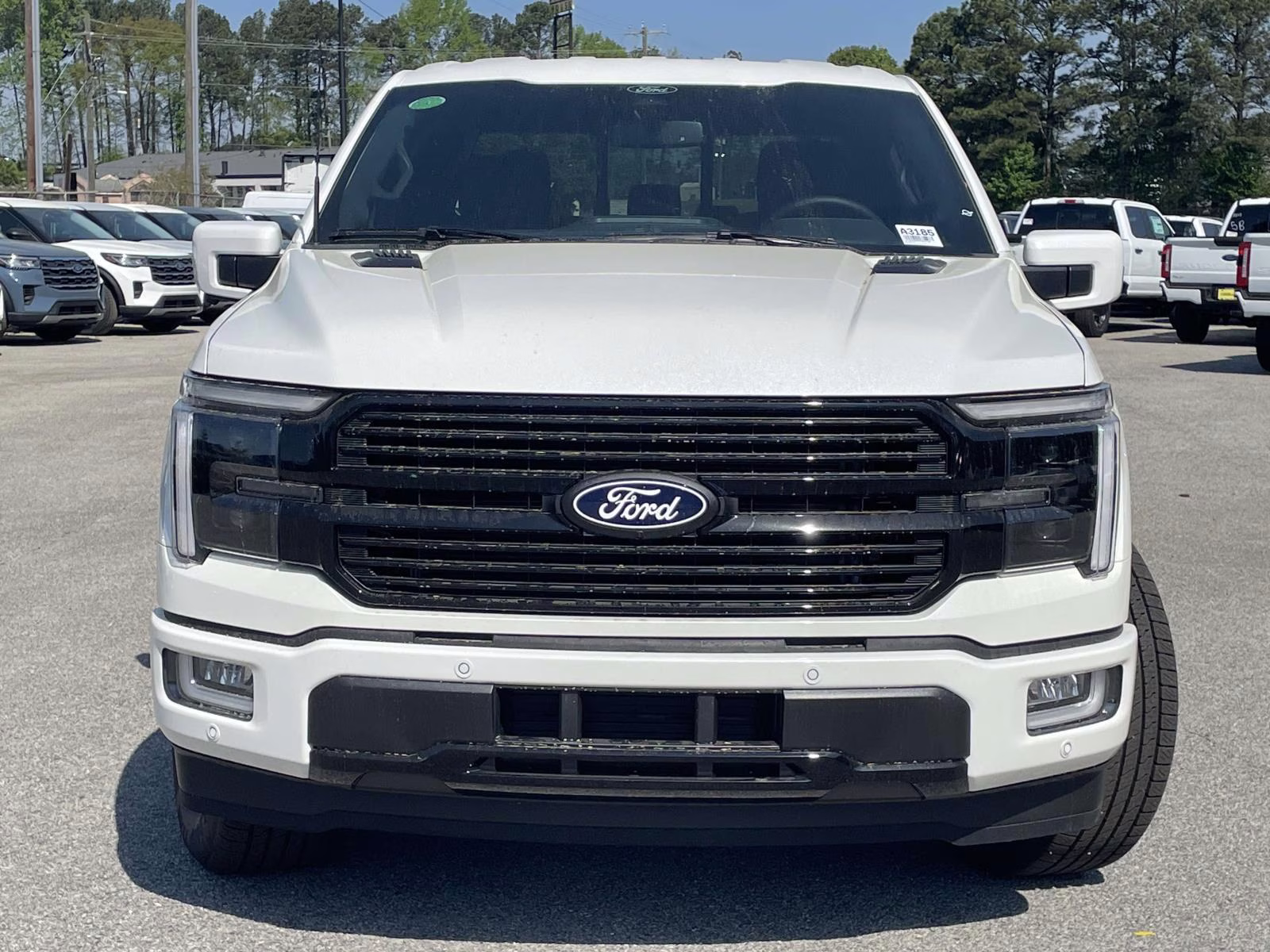 2026 White Metallic Ford F-150 Platinum RWD Truck