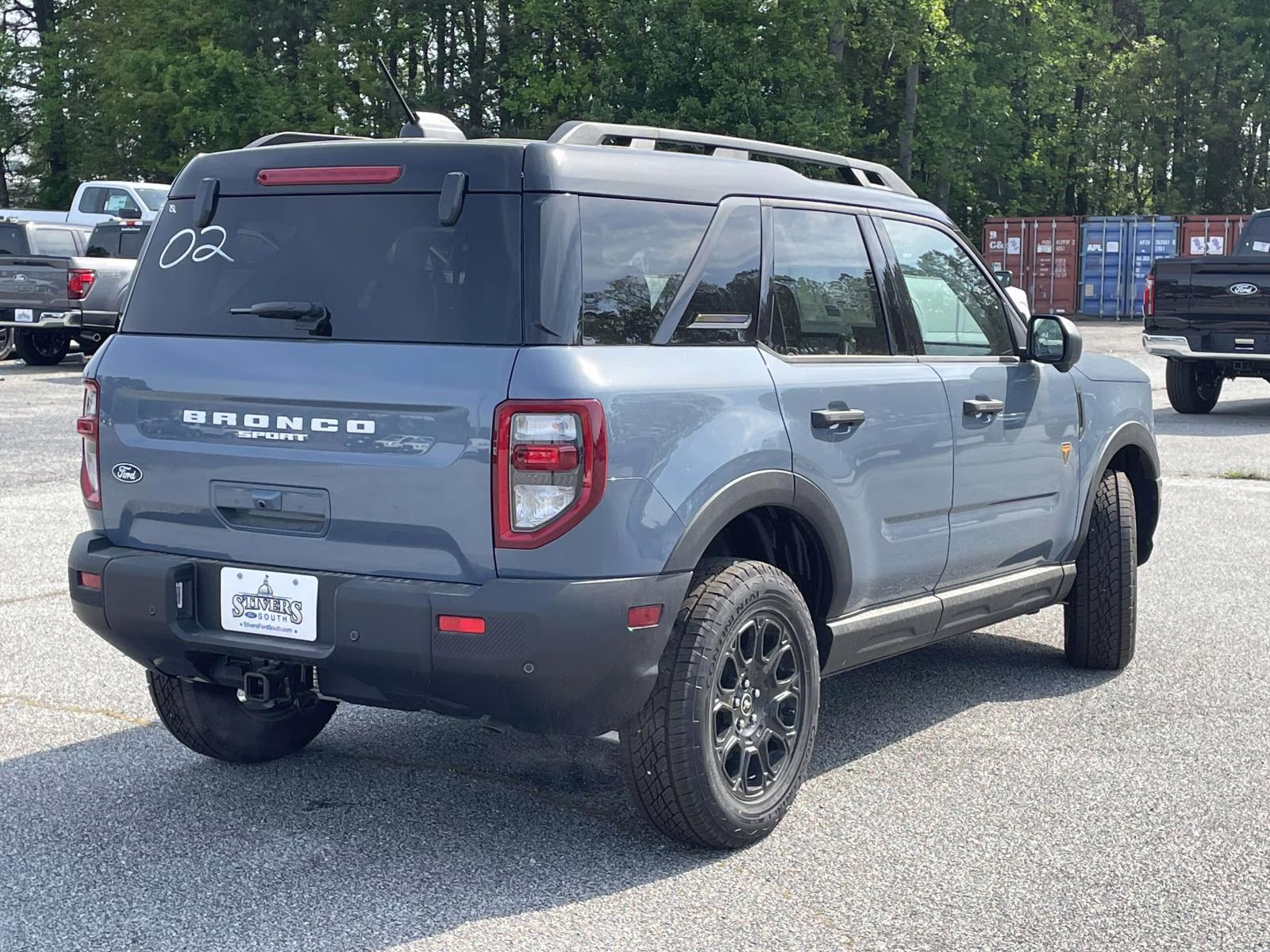 2026 Azure Gray Metallic Ford Bronco Sport Badlands 4X4 SUV