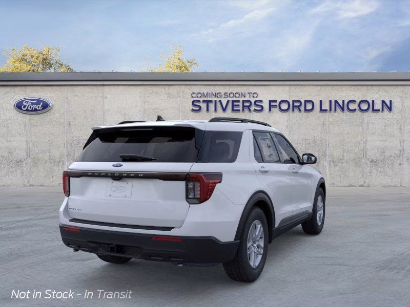 2026 Space White Metallic Ford Explorer Active RWD SUV