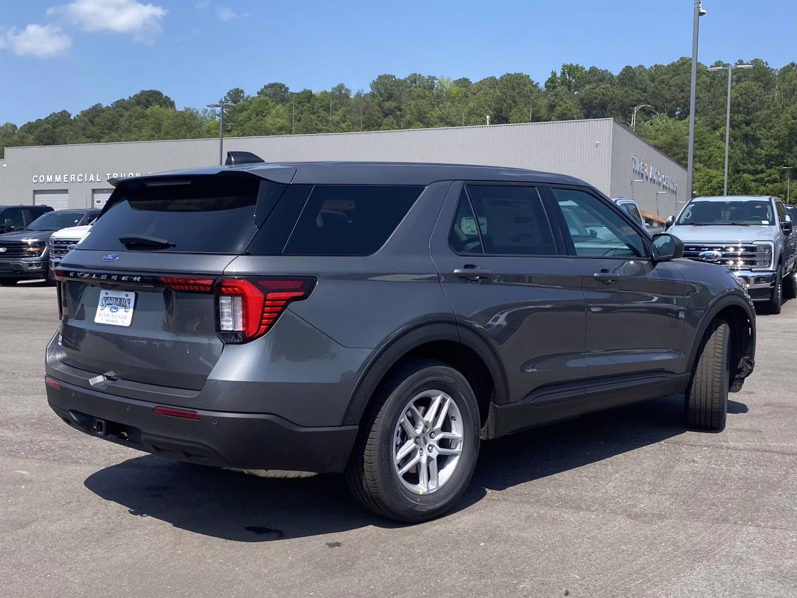 2026 Carbonized Gray Metallic Ford Explorer Active RWD SUV