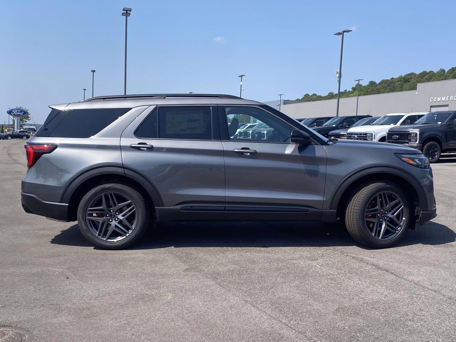 2026 Gray Metallic Ford Explorer ST 4X4 SUV