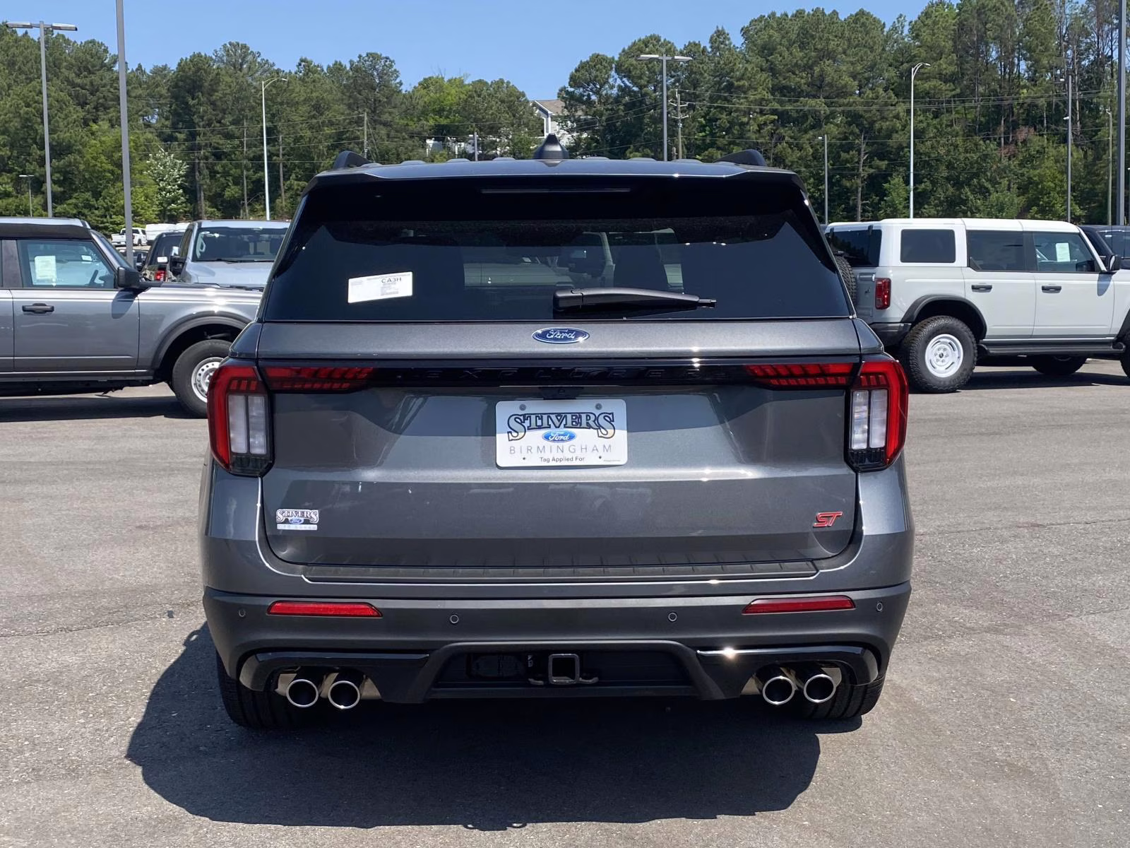 2026 Gray Metallic Ford Explorer ST 4X4 SUV